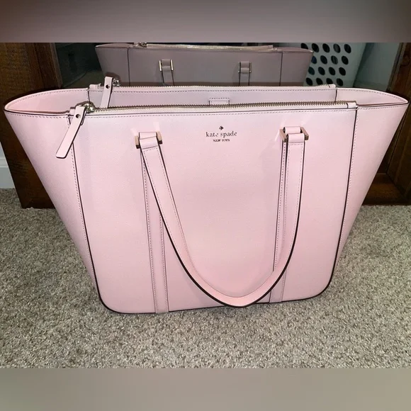 トートバッグ LIGHT PINK LEATHER TOTE BAG kate spade | Bags | Kate Spade Newbury Lane Briar Saffiano